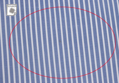 COMME des GARCONS HOMME Blue Stripe Pocket Shirt Size L
