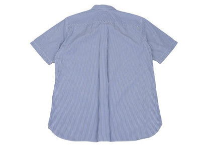 COMME des GARCONS HOMME Blue Stripe Pocket Shirt Size L