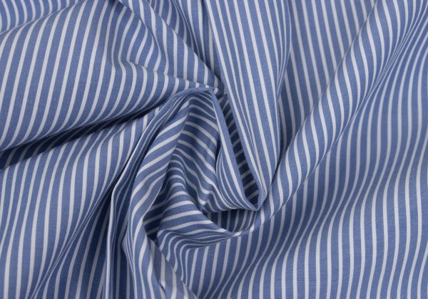 COMME des GARCONS HOMME Blue Stripe Pocket Shirt Size L