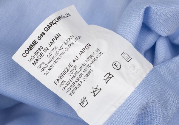 COMME des GARCONS HOMME Light Blue Panel Design Shirt Size L