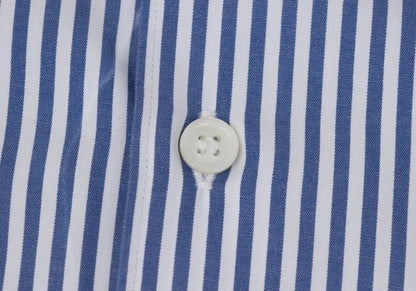 COMME des GARCONS HOMME Cotton Front Shirt Blue Size L