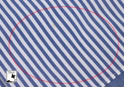 COMME des GARCONS HOMME Cotton Front Shirt Blue Size L