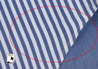 COMME des GARCONS HOMME Cotton Front Shirt Blue Size L