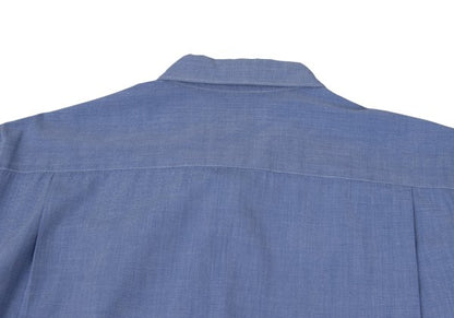 COMME des GARCONS HOMME Cotton Front Shirt Blue Size L