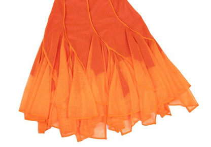 JUNYA WATANABE COMME des GARCONS Poly Skirt Orange Size XS
