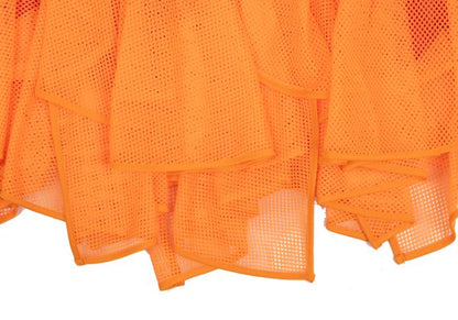 JUNYA WATANABE COMME des GARCONS Poly Skirt Orange Size XS