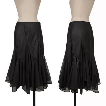 JUNYA WATANABE COMME des GARCONS Poly Mesh Blk Skirt Size XS