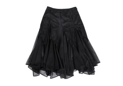 JUNYA WATANABE COMME des GARCONS Poly Mesh Blk Skirt Size XS