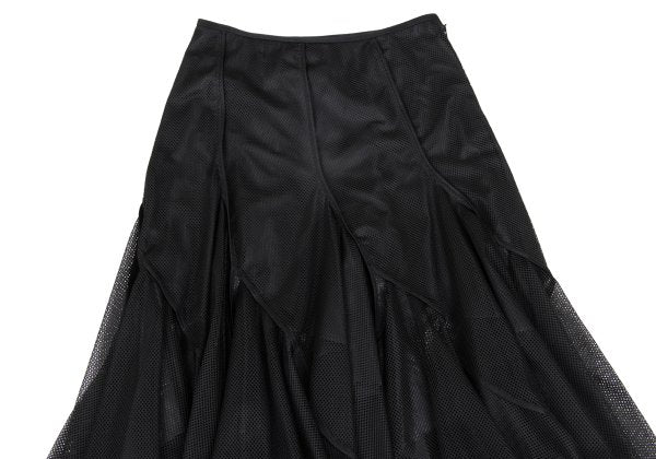 JUNYA WATANABE COMME des GARCONS Poly Mesh Blk Skirt Size XS