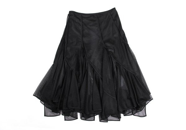 JUNYA WATANABE COMME des GARCONS Poly Mesh Blk Skirt Size XS