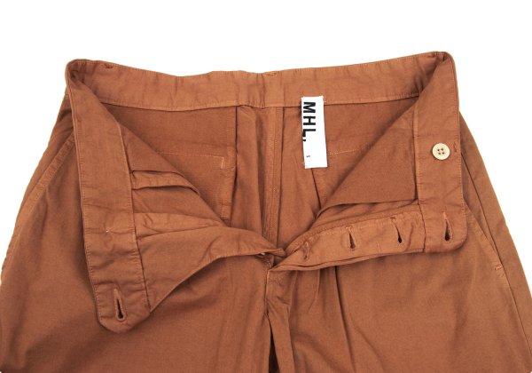 Margaret Howell MHL Cotton Button-Fly Pants Orange Size 1