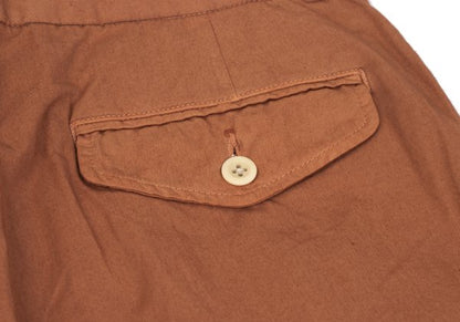 Margaret Howell MHL Cotton Button-Fly Pants Orange Size 1