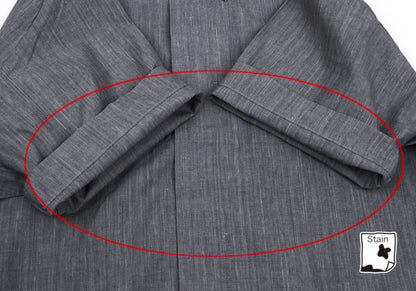 ISSEY MIYAKE im Cotton Fly Front SS Shirt Gray Size M