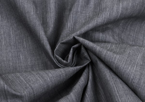 ISSEY MIYAKE im Cotton Fly Front SS Shirt Gray Size M