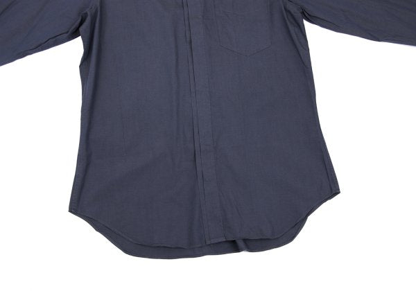 ISSEY MIYAKE im Blue Cotton Fly Front Shirt Size M