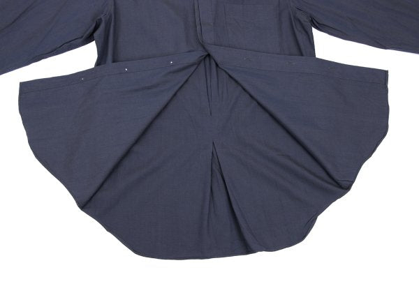 ISSEY MIYAKE im Blue Cotton Fly Front Shirt Size M