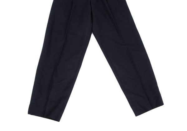 ISSEY MIYAKE MEN Blue Wool Double Pleat Pants Size S