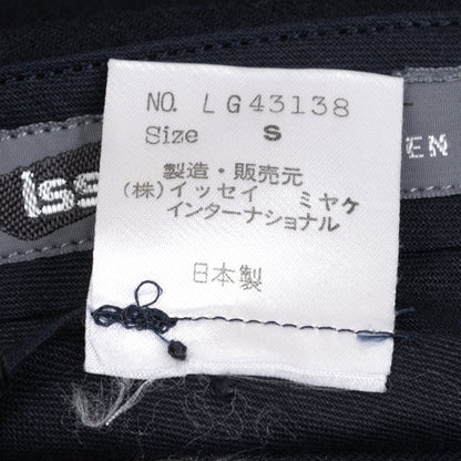 ISSEY MIYAKE MEN Blue Wool Double Pleat Pants Size S