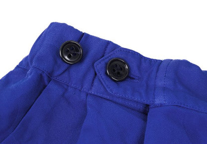 ZUCCA Garment Dyed Poly Dot Jacquard Skirt Blue Size S