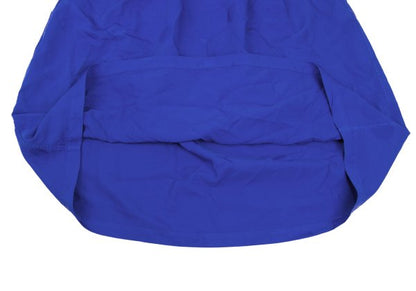 ZUCCA Garment Dyed Poly Dot Jacquard Skirt Blue Size S