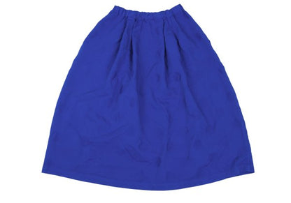 ZUCCA Garment Dyed Poly Dot Jacquard Skirt Blue Size S