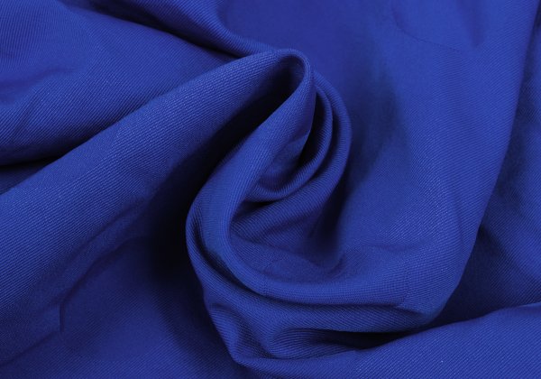 ZUCCA Garment Dyed Poly Dot Jacquard Skirt Blue Size S