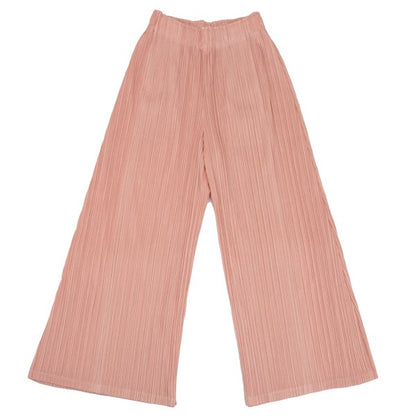 PLEATS PLEASE Wide Pleated Pants Pink Size 4