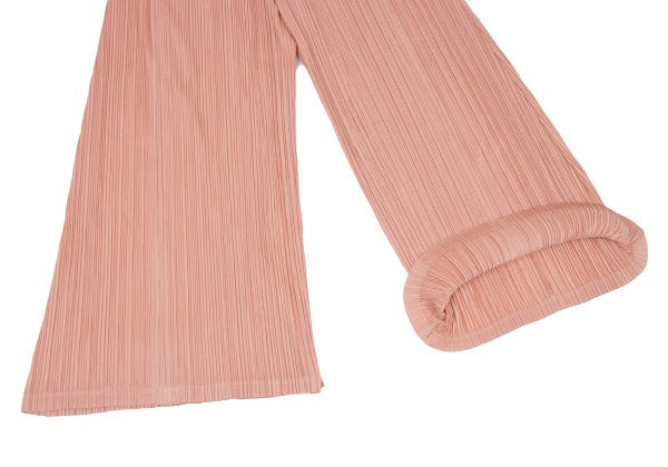 PLEATS PLEASE Wide Pleated Pants Pink Size 4
