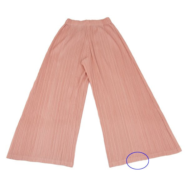 PLEATS PLEASE Wide Pleated Pants Pink Size 4