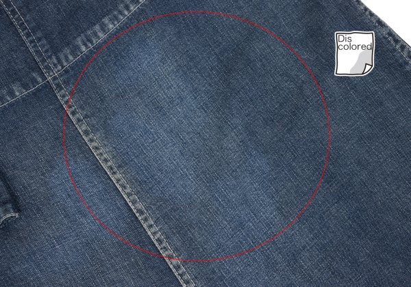 Yohji Yamamoto FEMME 04SS Cotton Denim Jeans Navy Size 1