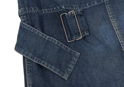 Yohji Yamamoto FEMME 04SS Cotton Denim Jeans Navy Size 1