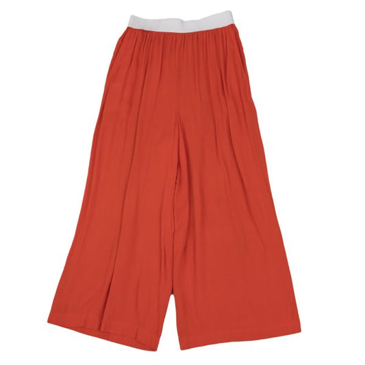 COMME des GARCONS Waist Rib Straight Pants Orange Size M