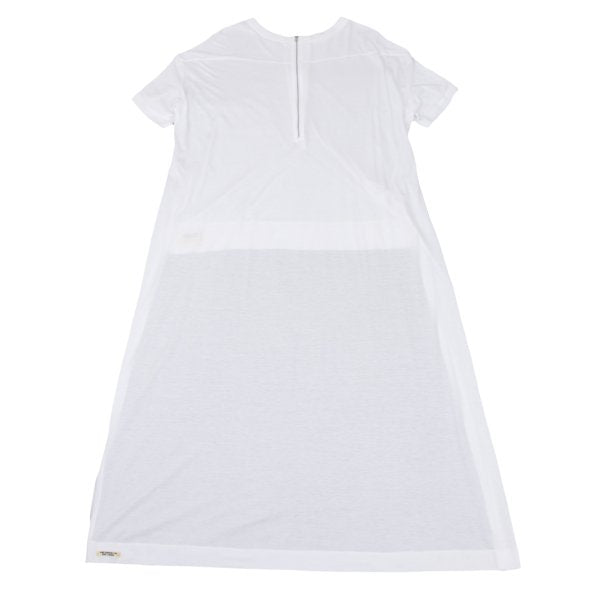 REGULATION yohji yamamoto Half-Zip L/S Tee White Size 2