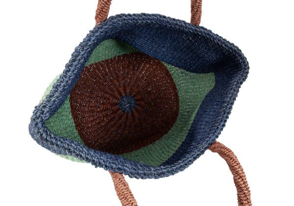 COMME des GARCONS Natural Fiber Bag Blue