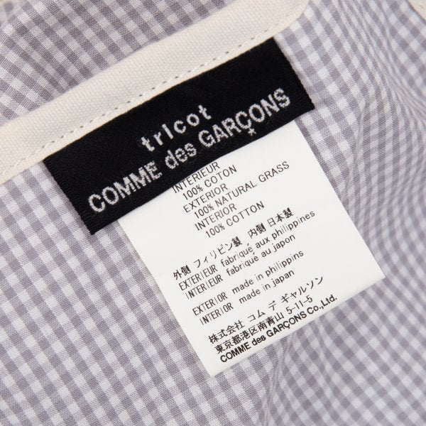 COMME des GARCONS Natural Fiber Bag Blue