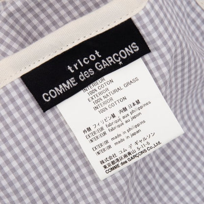 COMME des GARCONS Natural Fiber Bag Blue