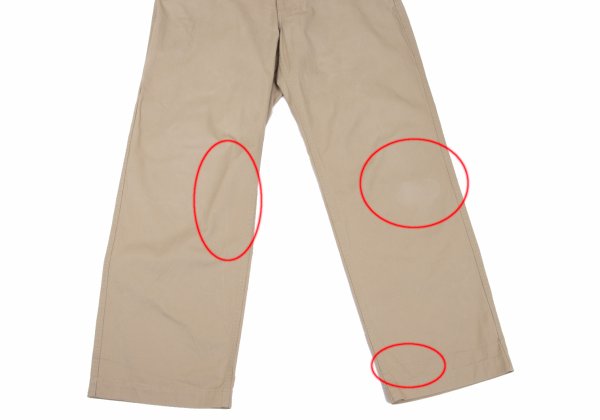 JUNYA WATANABE MAN Stripe Inside Chino Pants Beige Size L