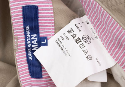 JUNYA WATANABE MAN Stripe Inside Chino Pants Beige Size L