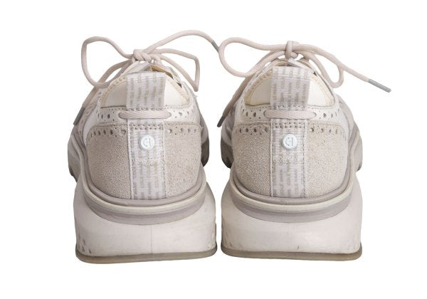 COLEHAAN 5.ZEROGRAND Leather Sneakers White Size 10 (28cm)