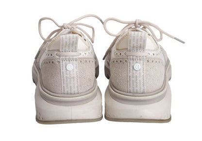COLEHAAN 5.ZEROGRAND Leather Sneakers White Size 10 (28cm)