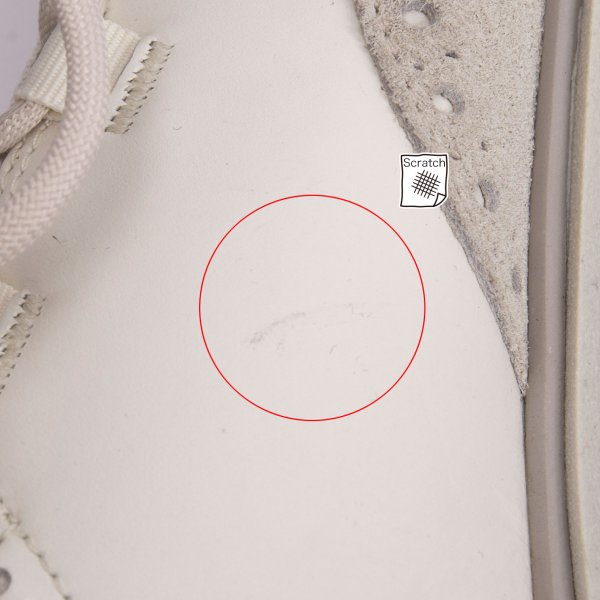 COLEHAAN 5.ZEROGRAND Leather Sneakers White Size 10 (28cm)