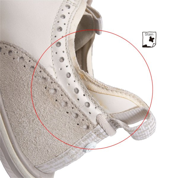 COLEHAAN 5.ZEROGRAND Leather Sneakers White Size 10 (28cm)
