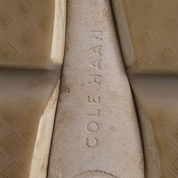 COLEHAAN 5.ZEROGRAND Leather Sneakers White Size 10 (28cm)