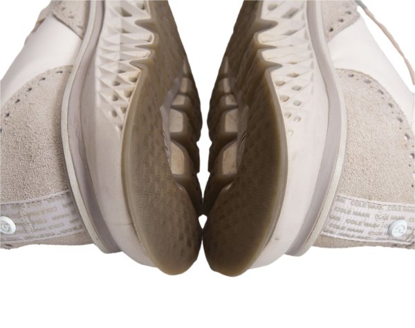 COLEHAAN 5.ZEROGRAND Leather Sneakers White Size 10 (28cm)