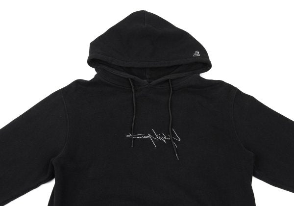 Yohji Yamamoto POUR HOMME New Era Logo Hoodie Black Size 2