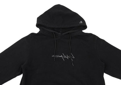 Yohji Yamamoto POUR HOMME New Era Logo Hoodie Black Size 2