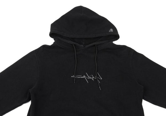Yohji Yamamoto POUR HOMME New Era Logo Hoodie Black Size 2