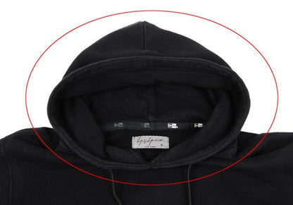 Yohji Yamamoto POUR HOMME New Era Logo Hoodie Black Size 2