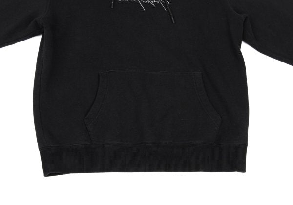 Yohji Yamamoto POUR HOMME New Era Logo Hoodie Black Size 2