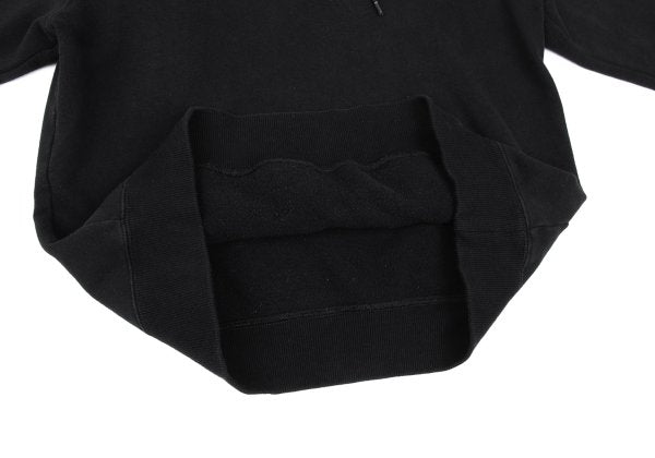 Yohji Yamamoto POUR HOMME New Era Logo Hoodie Black Size 2